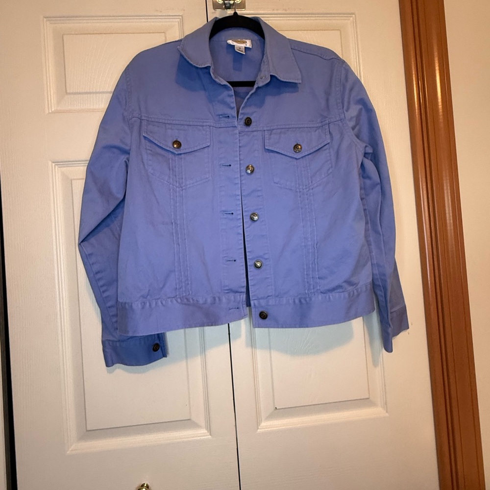 Talbots Periwinkle Blue Jacket - M - image 1